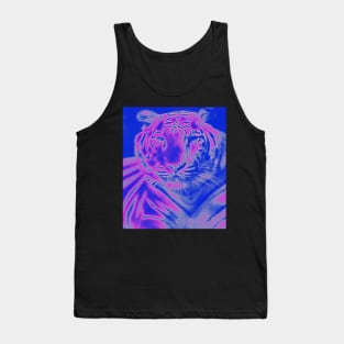 White Tiger from India - Pink colour Tank Top